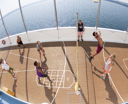 A11_Shiplife_127 Intramural tournaments on the MV Explorer sports court