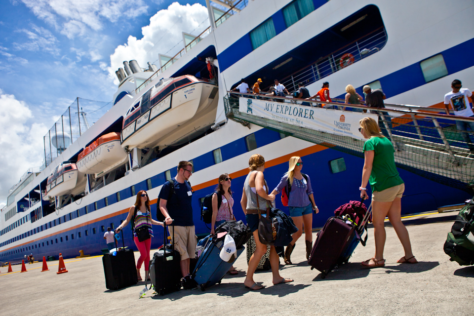 Embarking The MV Explorer For The First Time