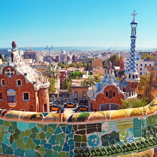 Park-Guell-in-Barcelona-Spain