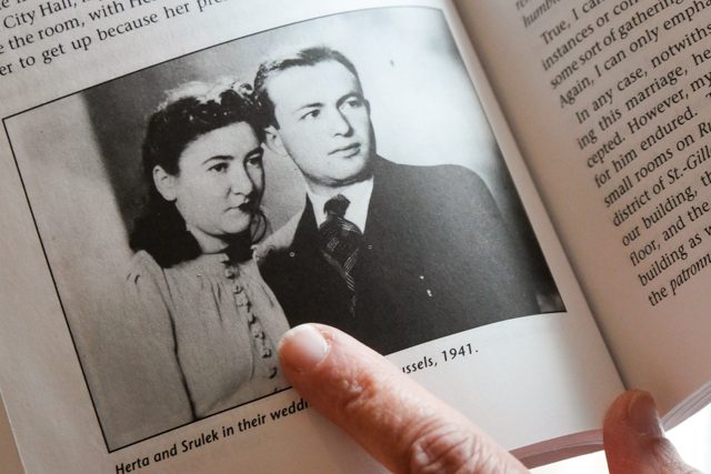 They sisters share a photo of their aunt, xx, who they learned years later was killed in Auschwitz.