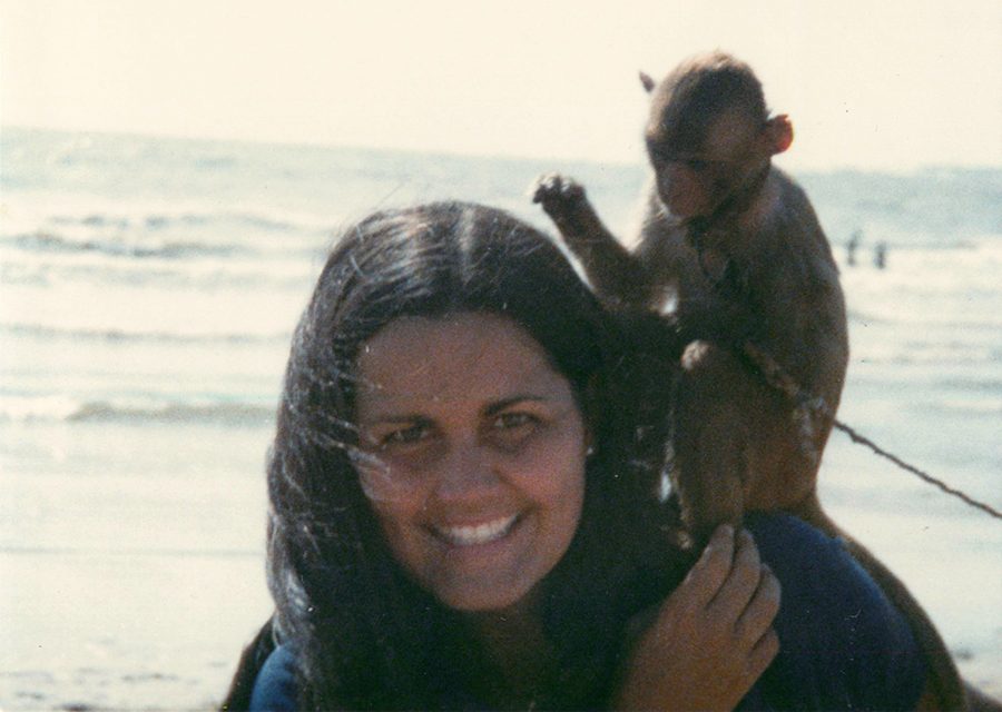 Parker's mother, Linda Danneberg, shared this photo from her Semester at Sea voyage in Spring 1982.