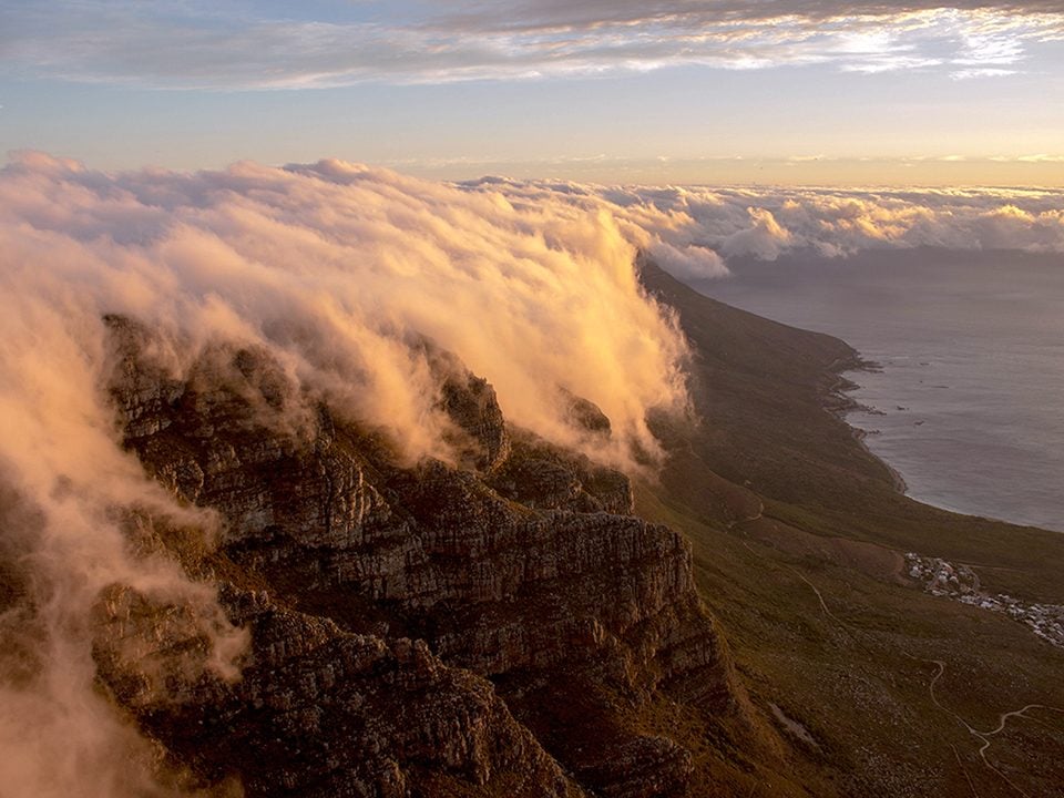 "Spreading the Tablecloth, Table Mountain National Park, Cape Town." -C.J. Biggs, University of Michigan