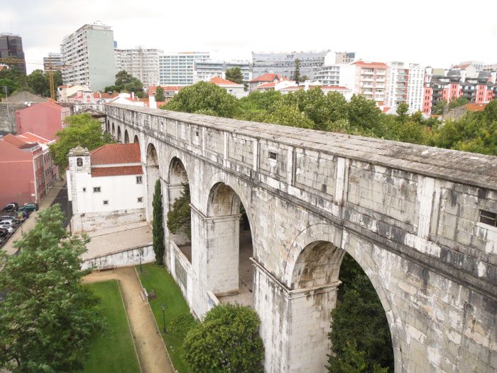 Lisbon's famous aqueduct