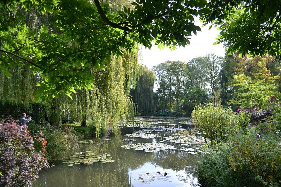 As the inspiration for numerous Monet paintings, his water lily pond in Giverny displayed the artist's feminine side as well as his Japanese influence.