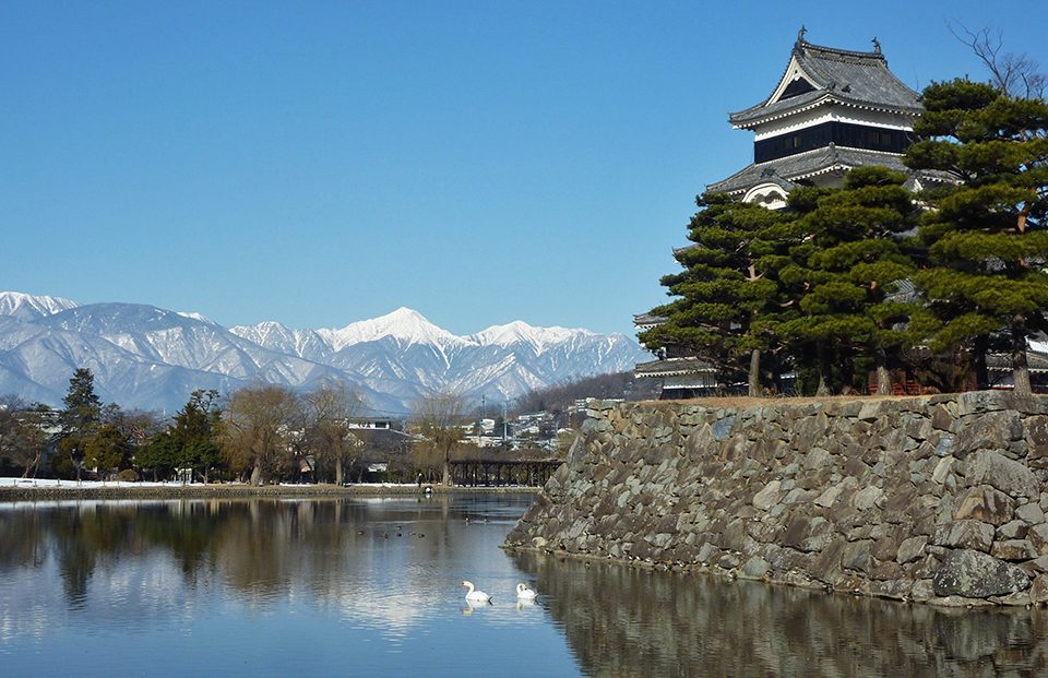 University of Virginia student Nick Bergh traveled to the Black Castle in Matsumoto. The construction of the castle was completed in 1504.