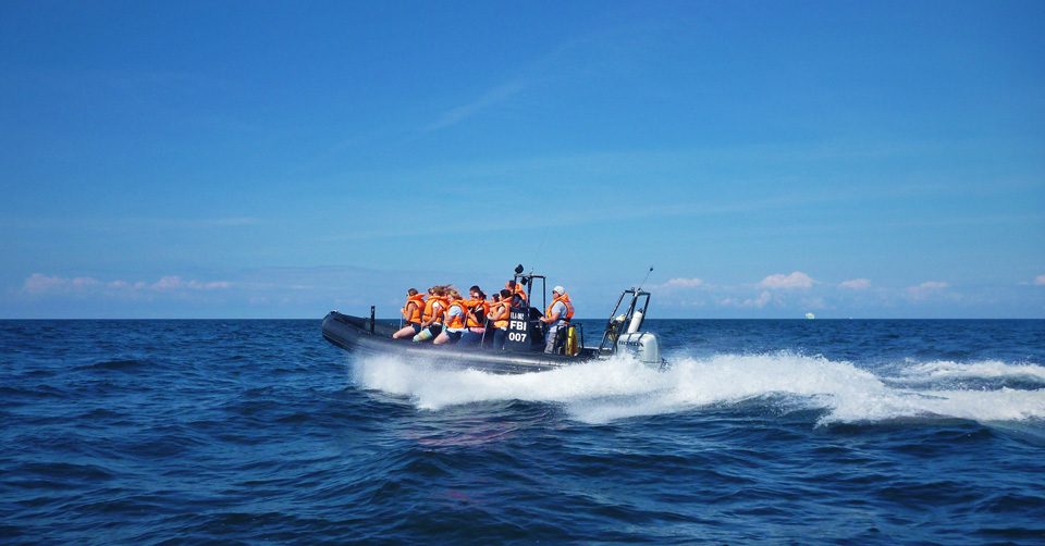 RIB Boat to Naissaare Island