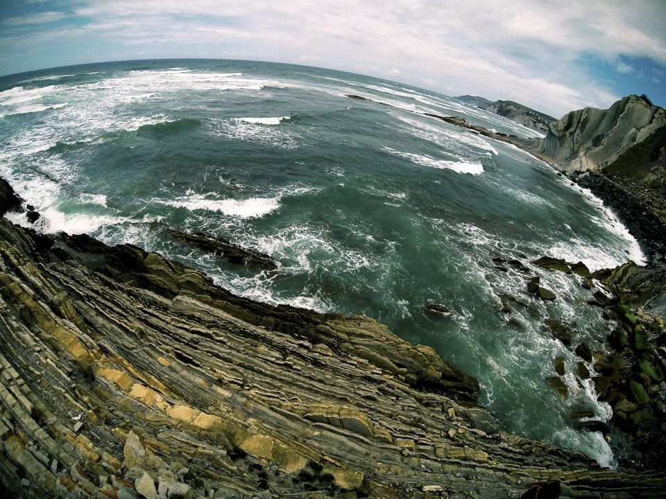 Standing on top of the cliffs in Spain and viewing the Great Unknown. Photo by Taylor Vincent, Cal Poly Pomona