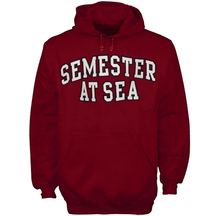 red sea semester at sea hoodie from global education experience