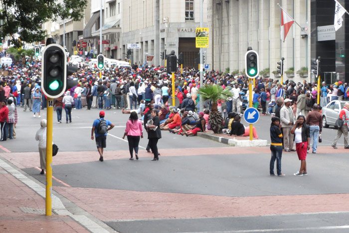 protestors