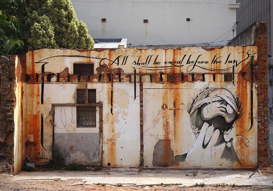 Mural found in downtown Cape Town. Photo by Samantha Steindel-Cymer