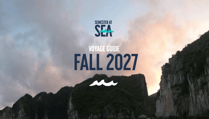 Fall 2027 Voyage Guide